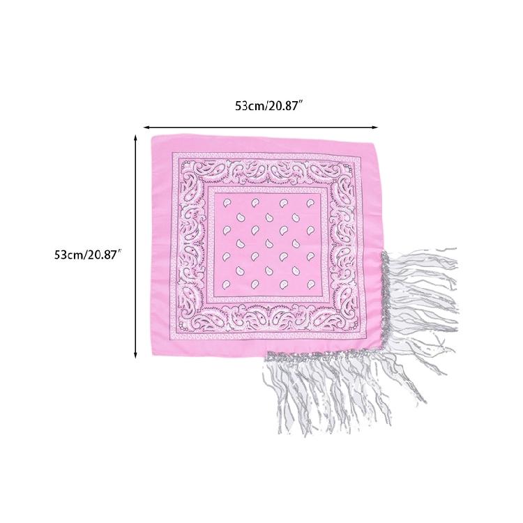 Cowgirl Bandanas Sequin Neckerchief Bandanas for Head Bandana Bachelorette Party
