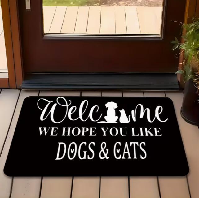 

Floral Welcome Doormat Interesting Doormat Autumn Front Doormat. Non Slip Indoor Entrance Doormat Home Porch Decoration 40cm x 60cm