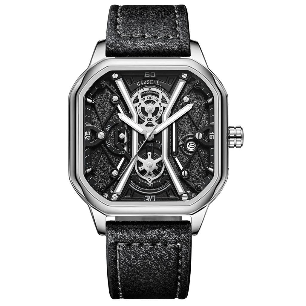 Fashion Mens Watch Student Multi Functional Steel Automatic Watch Decoration