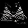 New Bohemian Sexy Body Chain Set European And American Fashion Bikini Chest Chain Body Chain Women