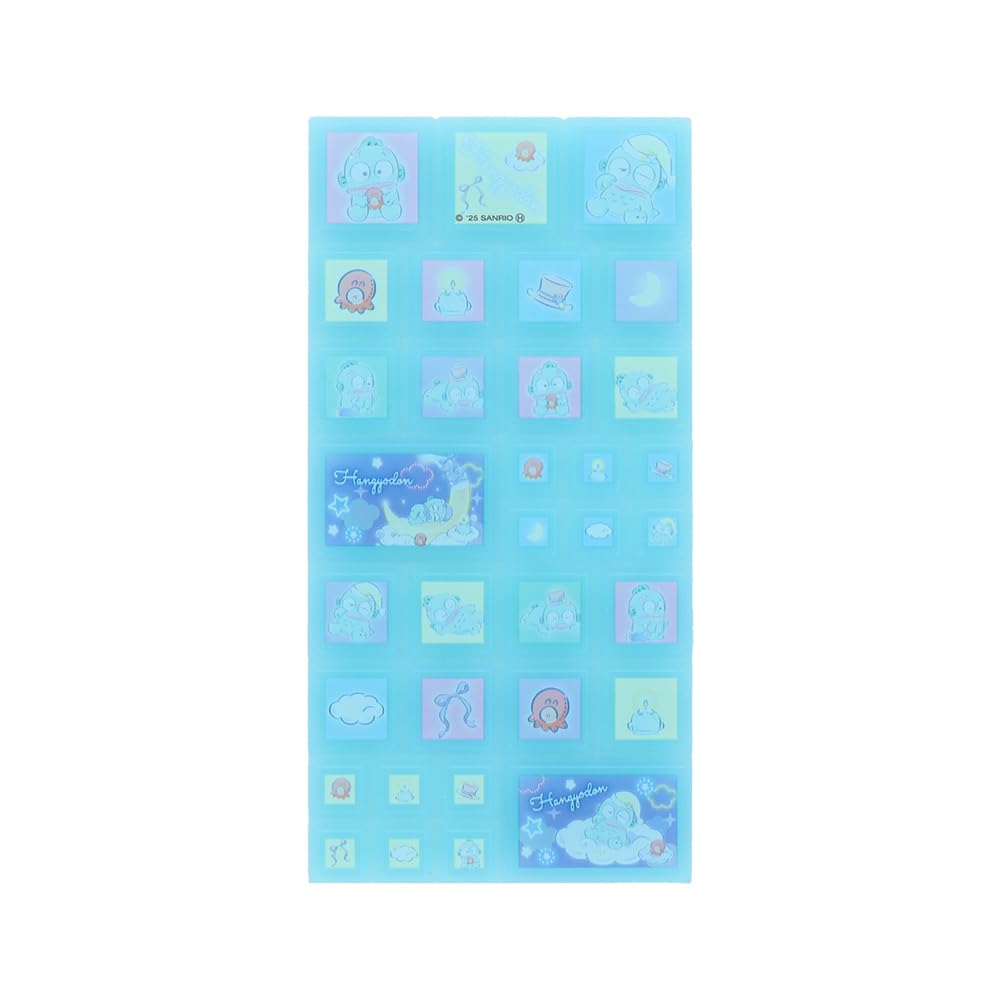 Stationery Sanrio Character Sticker Hangyodon S8573514 Sun-Star Tiles, Dreamy!