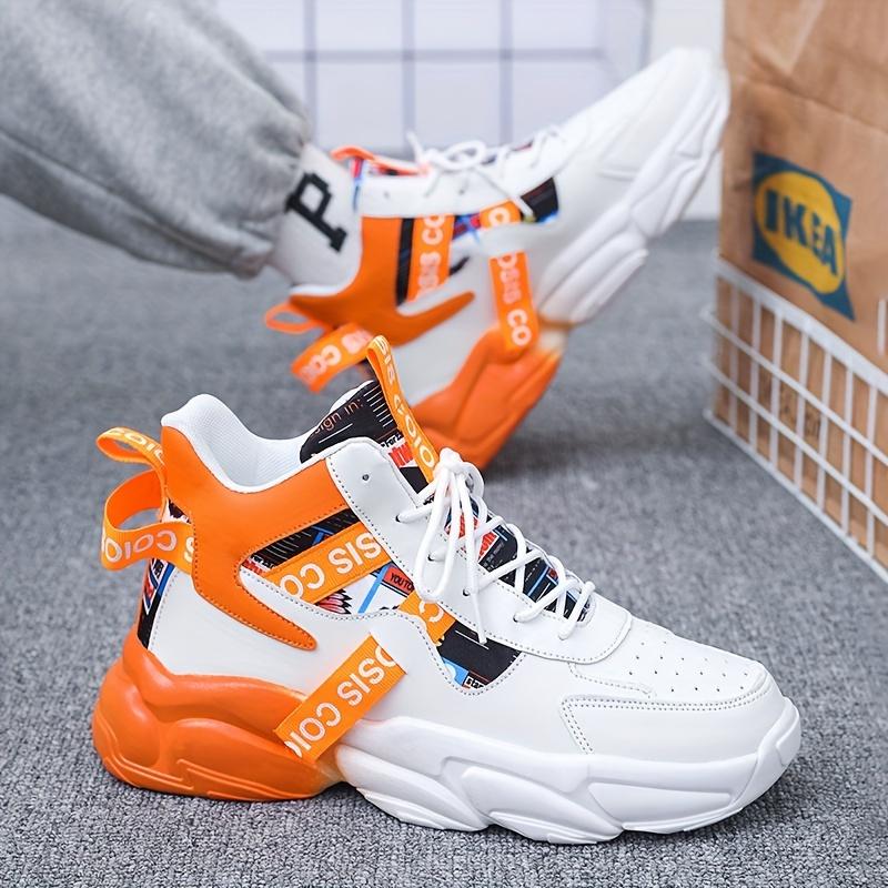 Модные массивные туфли с цветными блоками — фото 13