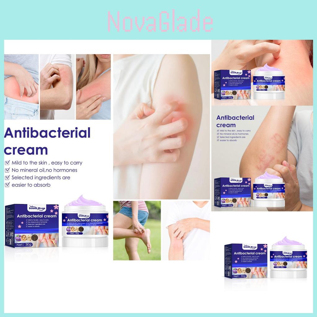 South Moon Purple Flower Skin Care Cream For Mosquito Bites And Redness Relief 30g Box