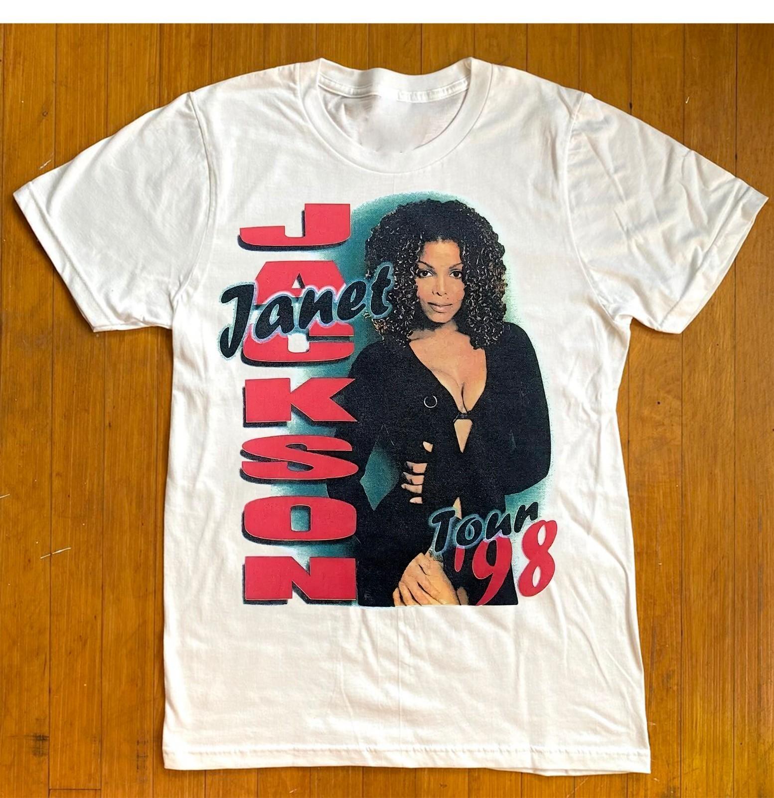 Christmas gift Janet Jackson Cotton Unisex All Size 23D155 S разноцветный