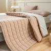 Cotton Yarn-Dyed Cotton Mattress Thickened Mattress Non-Slip Simple Bed Protection Cushion Cushion Cushion Tatami