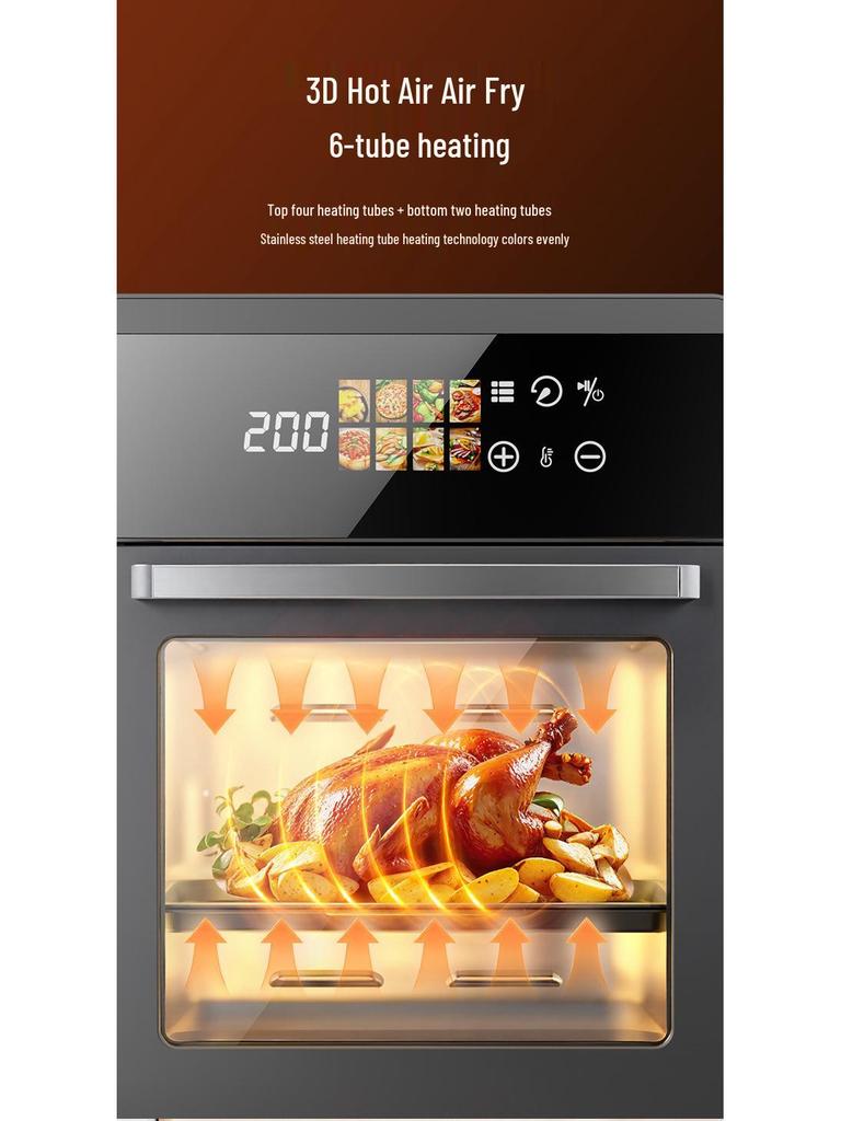 Smart Home Air Fryer: Large Capacity, Multi-Standard, Multifunctional Oven