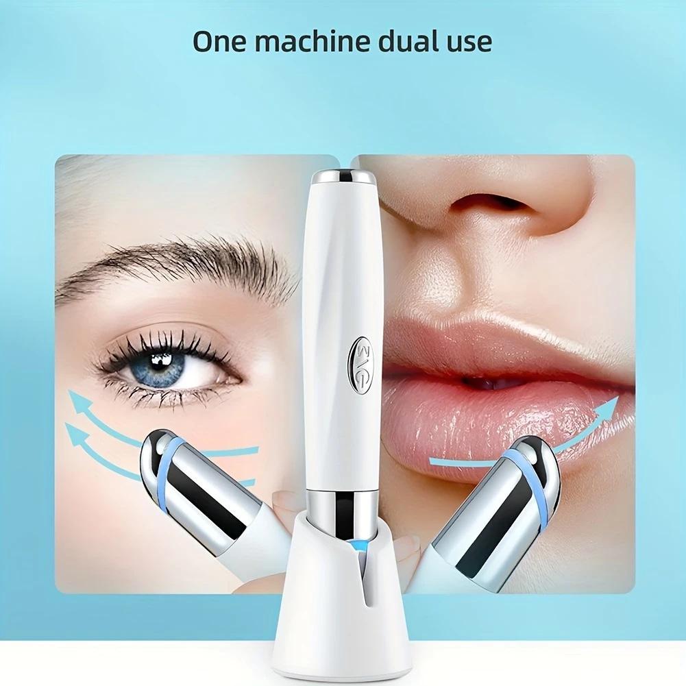 Portable Rechargeable Eye Therapy Device with Constant Temperature & Vibrating Color Light