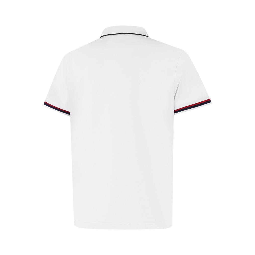 Li-Ning Fashionable Sports Casual Short Sleeve Breathable Polo Shirt Men tops White APLW475-1