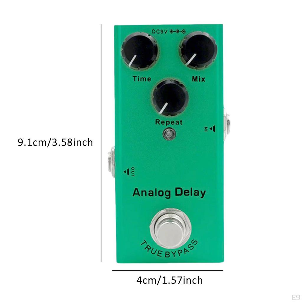 Electric Guitar Effect Pedal, Portable, Mini, Musical Instrument Accessories, for