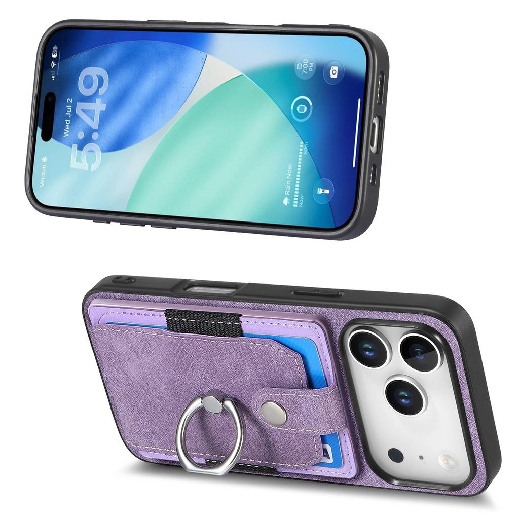 For Samsung Galaxy S26 Ultra Phone Case Tri-Fold Wallet Kickstand PU Leather + TPU Back Cover
