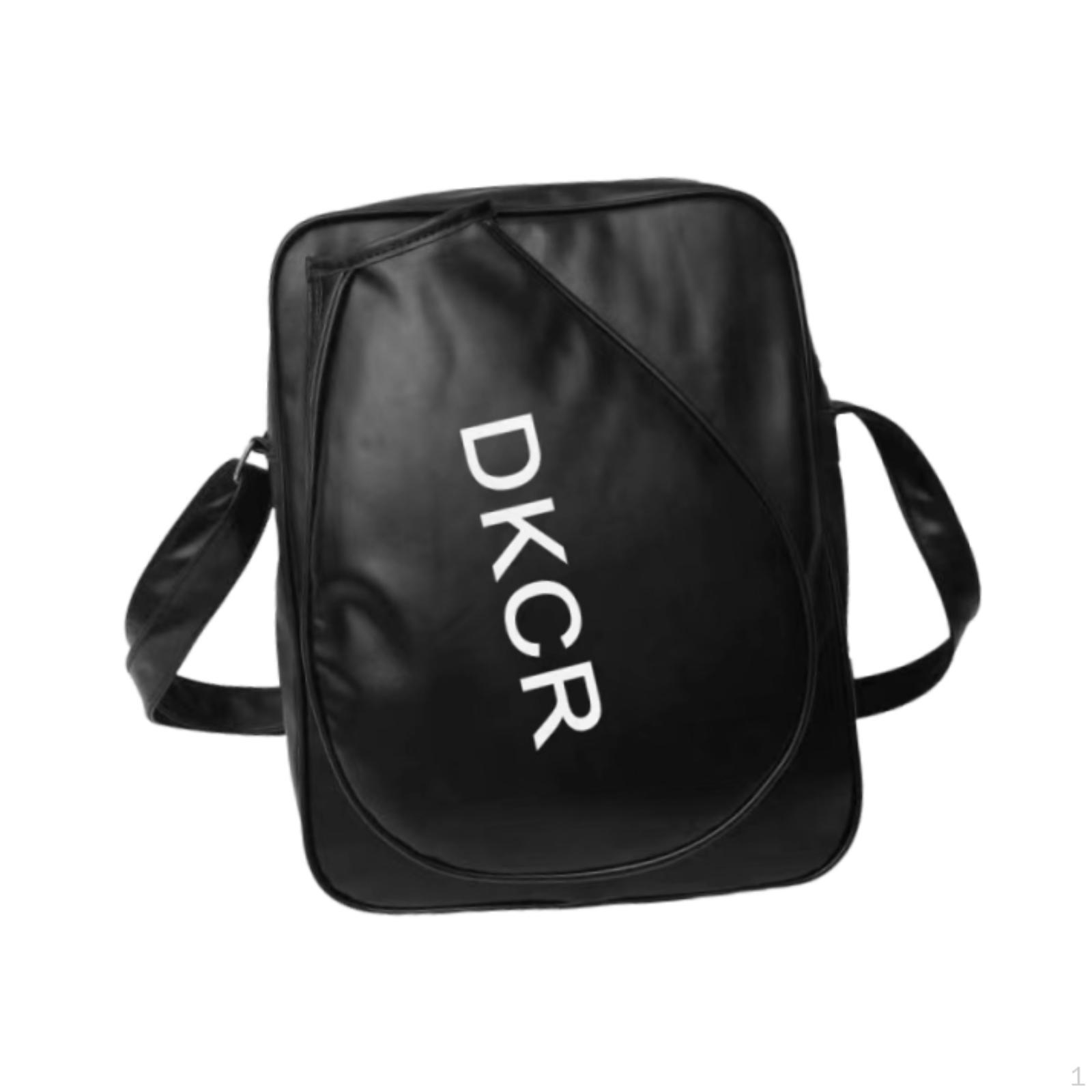 

Badminton Bag Shoulder Carry Outdoor Organizer Versatile Sports Tote Storage чорний