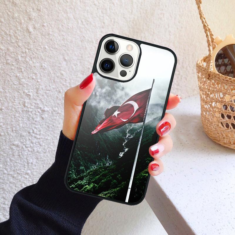TURKEY TURKISH FLAG Phone Case for iPhone 17 Air 16 PRO MAX 15 14 PLUS 12 11 13 Back Cover Fundas Shell coque