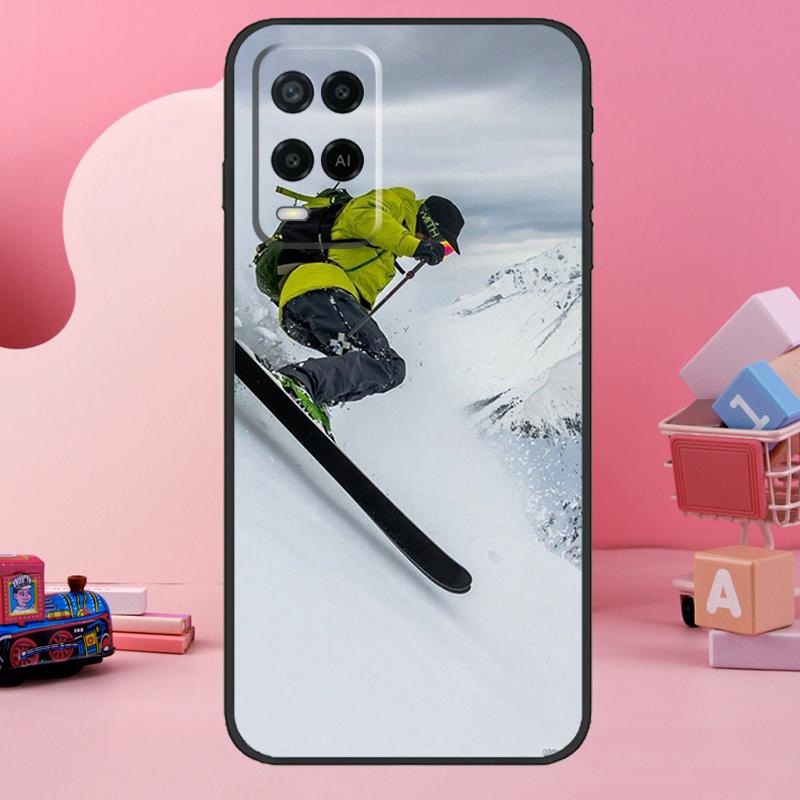 Ski Neige Snowboard Hülle Für Oppo A98 A78 A18 A38 A58 A60 A80 A40 A77 A57 A17 A74 A54 A94 A96 A76 A16 A15 A5 Pro