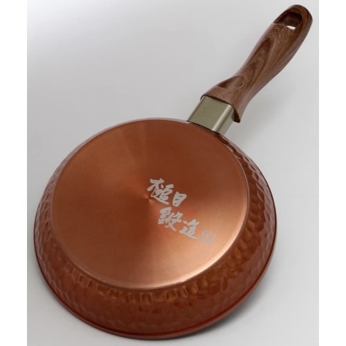 Taniguchi Metal Hammered Forged Frying Pan, 28cm, Gas Stove Only, Thick Bottom, Non-Stick, PFOS & PFOA Free