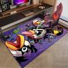Red Birds Characters Collage Carpet, Chair Rug,Rug for Office Bedroom Living Rooms, Doormat Decor Fan Gift Christmas Gift