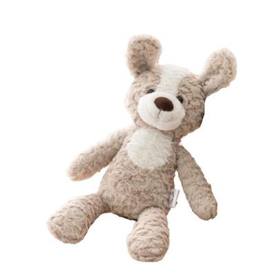 Haesol langbeiniger Hund Tiercharakter Körperkissenaufsatz Puppe, beige, koreanische Babyprodukte