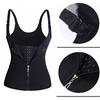 Zipper Women's Postpartum Panties Sleeveless Waist Cinching Corset Body Shapers Vest  Streetwear
