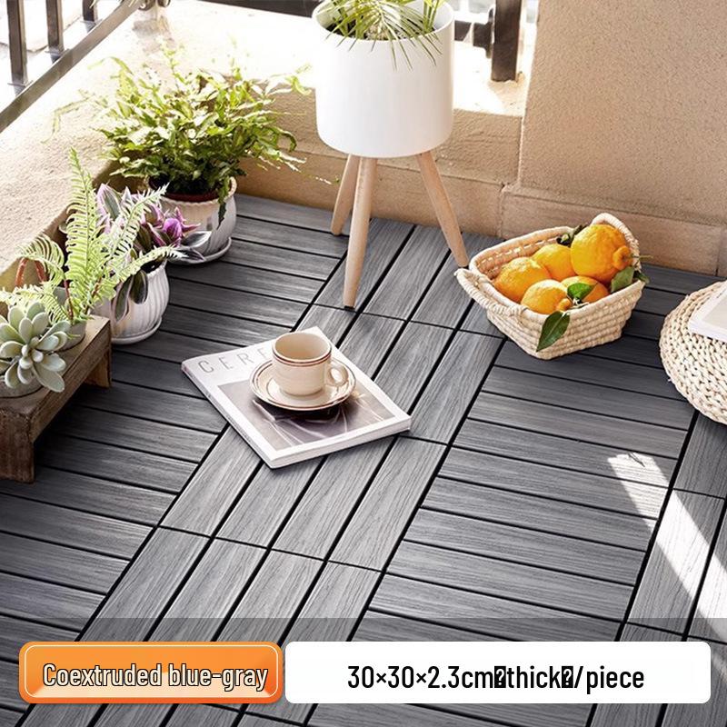 

Водонепроникне Нековзне ПВХ Зовнішнє Покриття для Підлоги для Реновації Балкона та Тераси Single Piece Price (11 pieces per sq. meter)