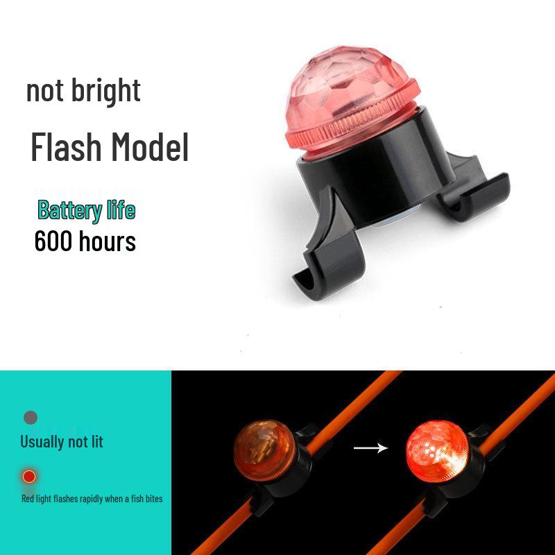 Ikejin High Sensitivity Automatic Rod Tip Light and Alarm for Night Fishing