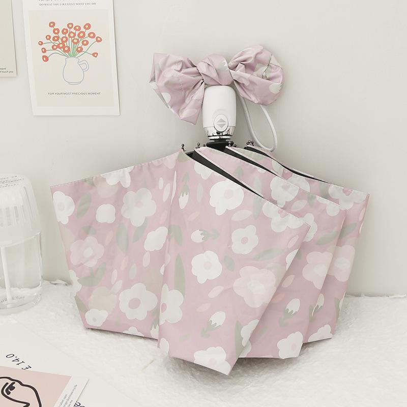 

Маленький свежий зонт виниловый зонт солнцезащитный зонт корейский женский персонализированный креативный зонт скидка 50% 8-спицевой зонт 21 inch