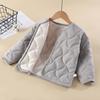 Children's Warm Liner Autumn and Winter New Three-layer Padded Thickened Jacket Cotton Clothes Children's Clothing