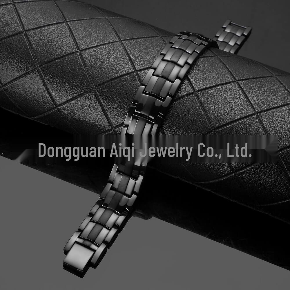 Bracciale Magnetico in Titanio da Uomo Europeo e Americano - Gioiello Semplice e alla Moda