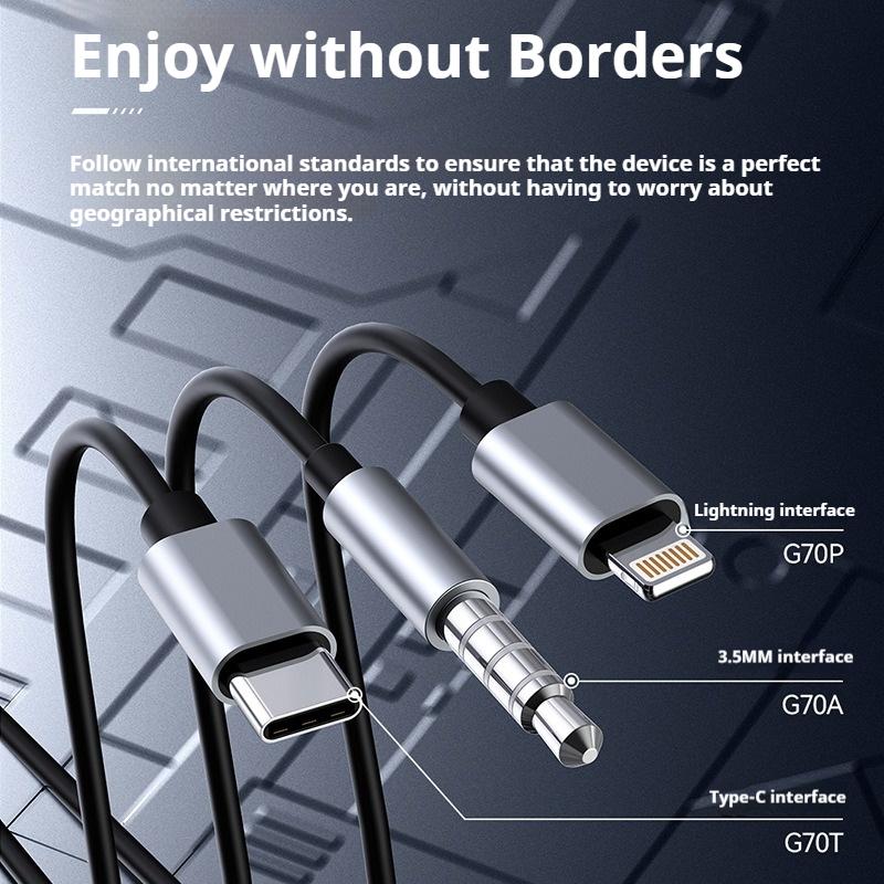 Surround Sound In-ear Earphones for iPhone Headphones 11-16 Mini X XS 6 7 8 Plus Wired Control Earbud In Mic Headset for Samsung