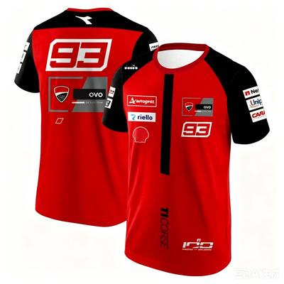 Camiseta de Verano para Hombre con Cuello Redondo, Manga Corta y Estampado Digital 3D