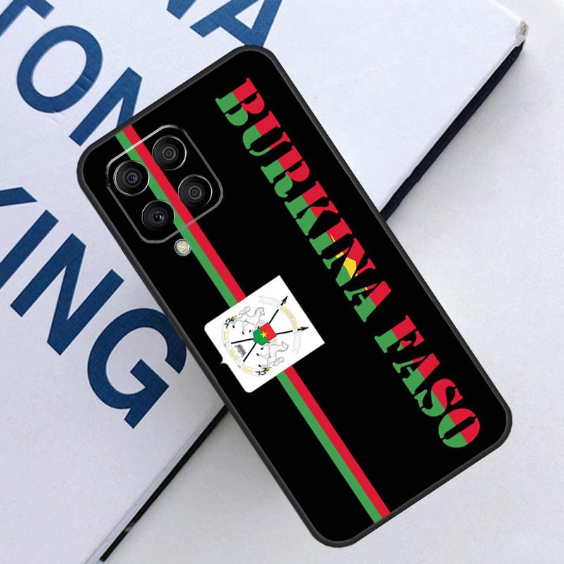 Burkina Faso Flagge Für Samsung Galaxy M35 M55 M14 M34 M54 M11 M21 M31 M13 M33 M53 M15 M12 M32 M52 M06 M16 Hülle