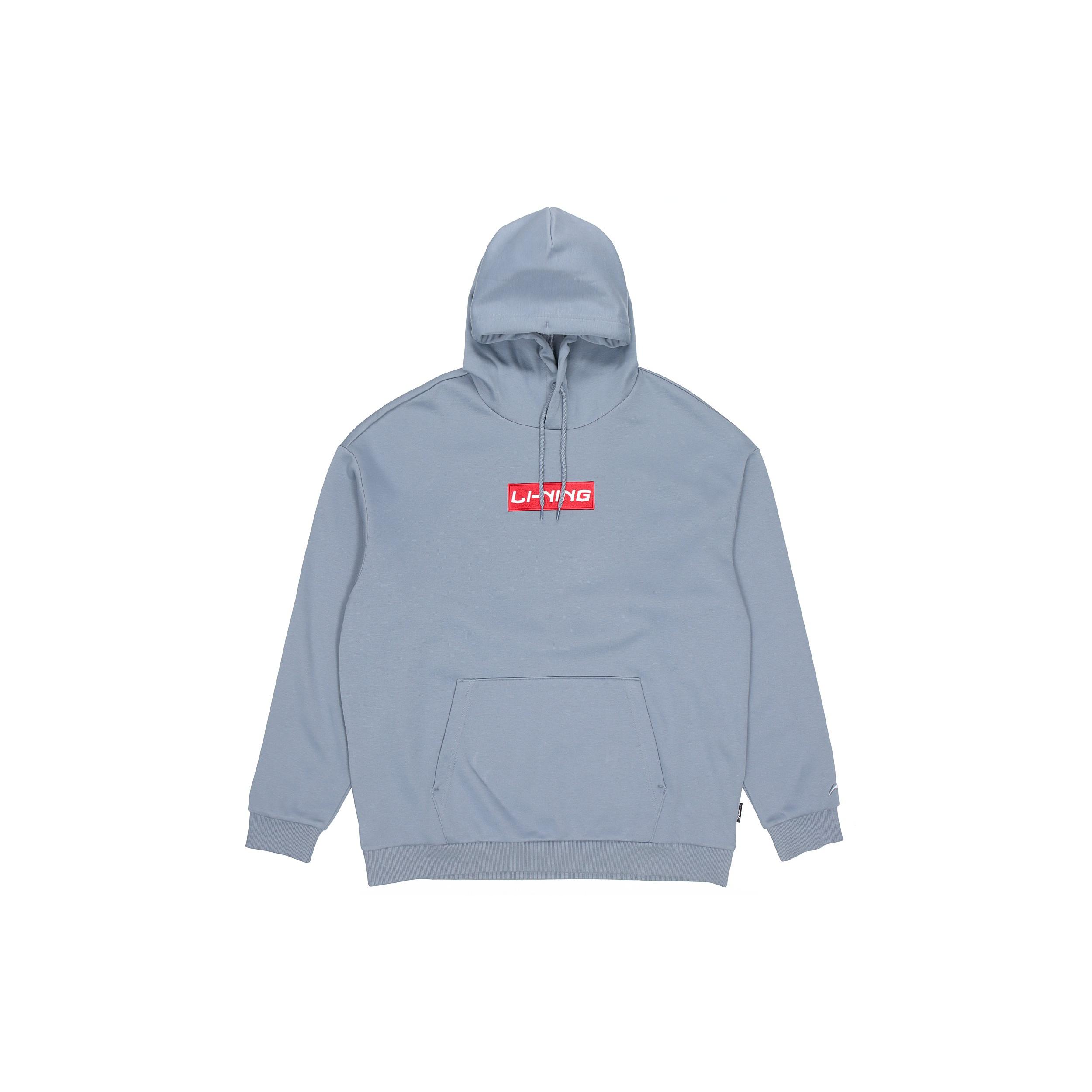Li Ning Sports Fashion Collection Sweatshirt Unisex Flint Stones Blue Couple s AWDRC33-3 L