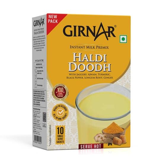 Премикс быстрого приготовления Girnar Haldi Doodh (10 пакетиков)