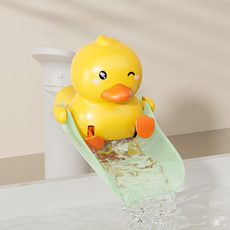 Cartoon Cute Duck Faucet Extender For Children's Gifts Splash-proof Tongue Children's Hand Washing Faucet Furniture Decoration