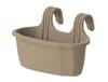 Nizza Mokka Verdenia Balcony Flowerpot with Handle