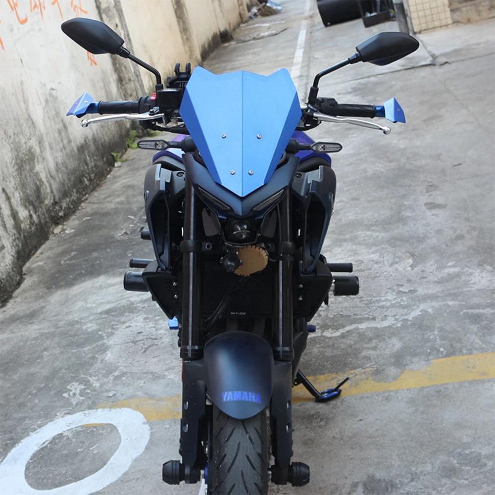 Yamaha MT-03/MT-25 (2020-2024) Aluminum Front Windshield Deflector & Headlight Cover