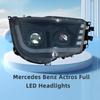 Mercedes-Benz AROCS LED Headlight Assembly for Heavy Duty & Concrete Pump Trucks 4143/3343