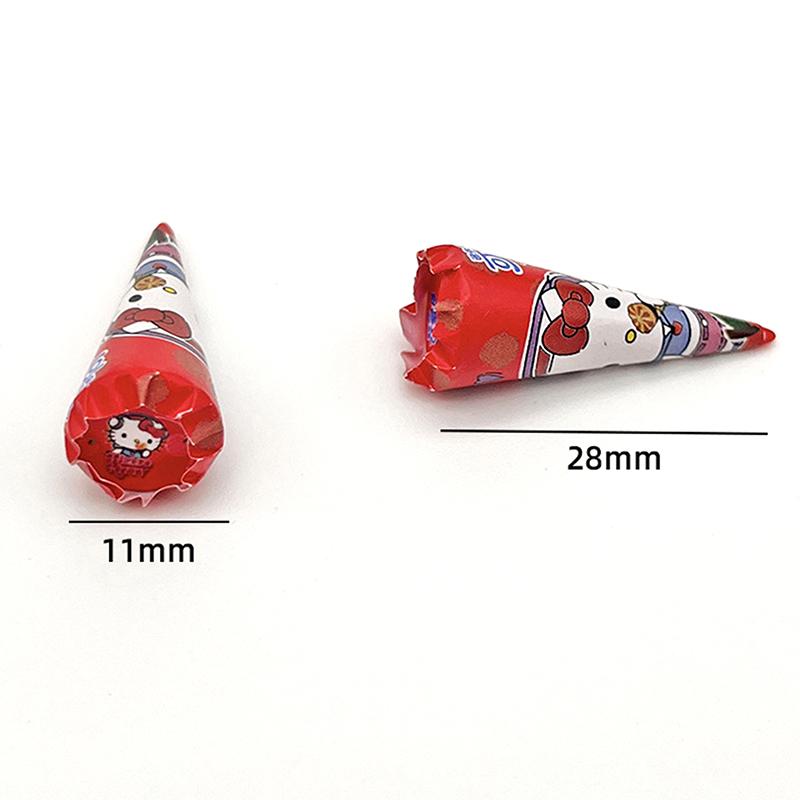 6 szt./zestaw Akcesoria Miniaturowe do Domku dla Lalek Mini Lody Symulacja Słodki Wafel Model Jedzenia Do Dekoracji Domku dla Lalek
