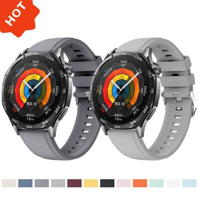Bracelet for Huawei Watch GT5 Pro 46mm GT Runner Ultimate GT3 SE Silicone Band for GT5/4/3 46mm Watch Buds 22mm Watchband