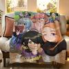 Anime The S Shiunji F Family C Children  Flannel  Blanket Suitable for Sofa Living Room Bedroom