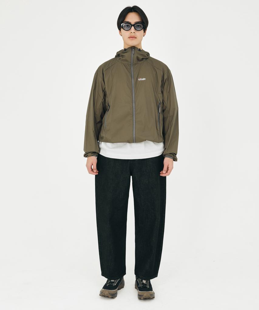 Seleuji Balloon Semi-Wide Denim Pants V12 Black