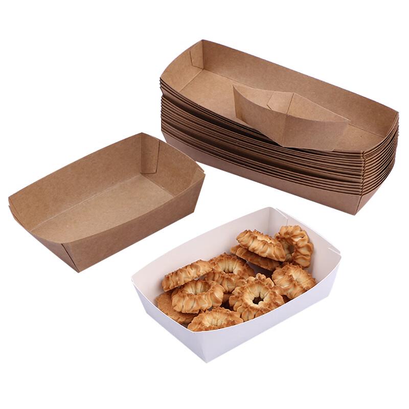 Shixun Laminated Oil-Proof Kraft Paper Boat Box