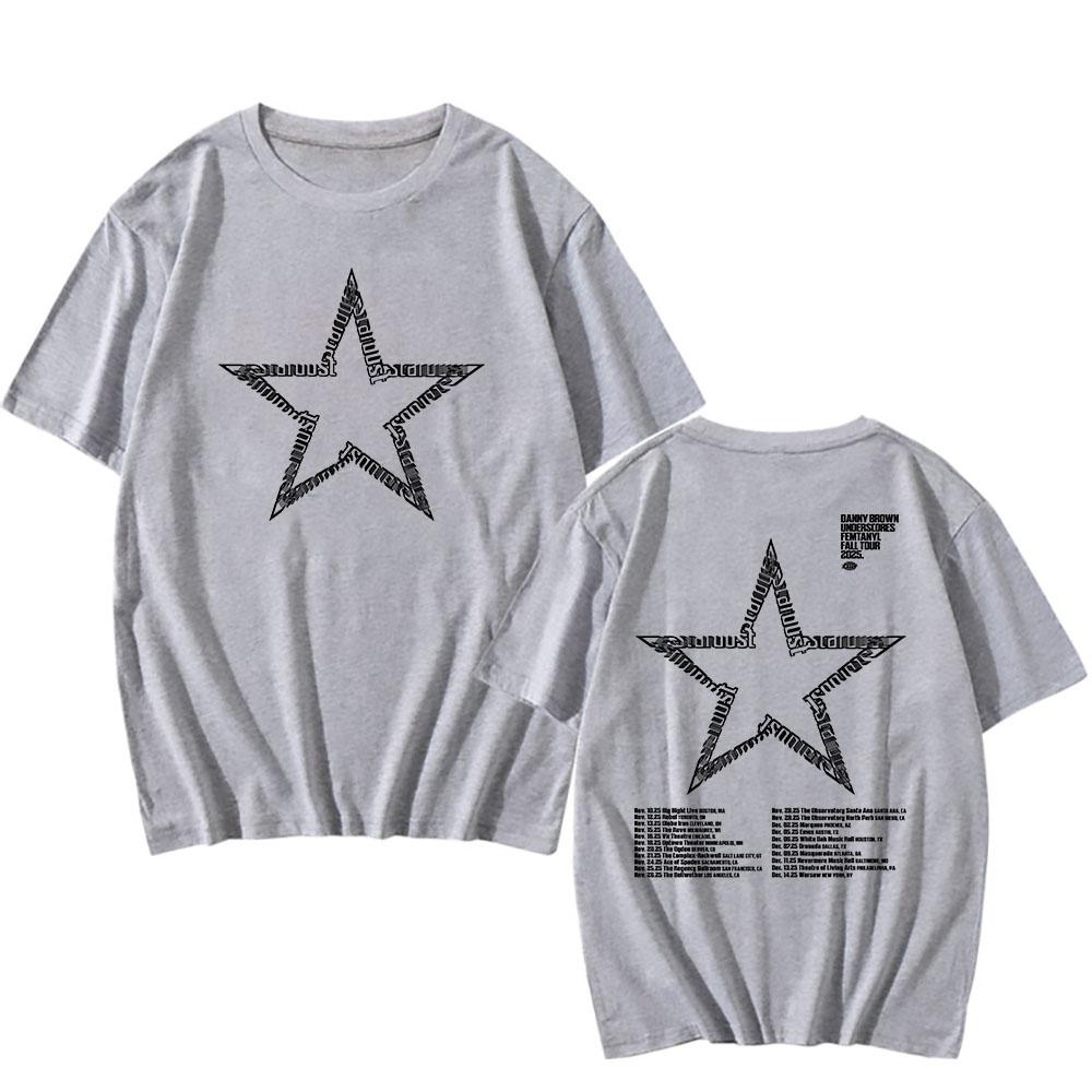 Danny Brown Stardust Tour Tshirts Unisex Clothes Cotton Short Sleeve Tee Fashion T-shirt Graphic Tees