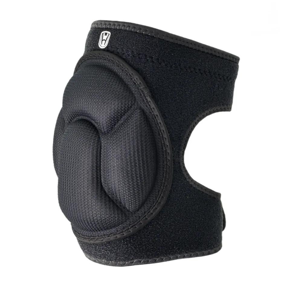 

Wosweir-Professional Non-Slip Extended Nylon Thin Running Knee Protector Cover For Basketball Men & Women Knee Skipping Rope XS