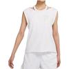 Nike Standard Issue Letter Print Training Sleeveless T-Shirt Women Tops White CZ7222-051