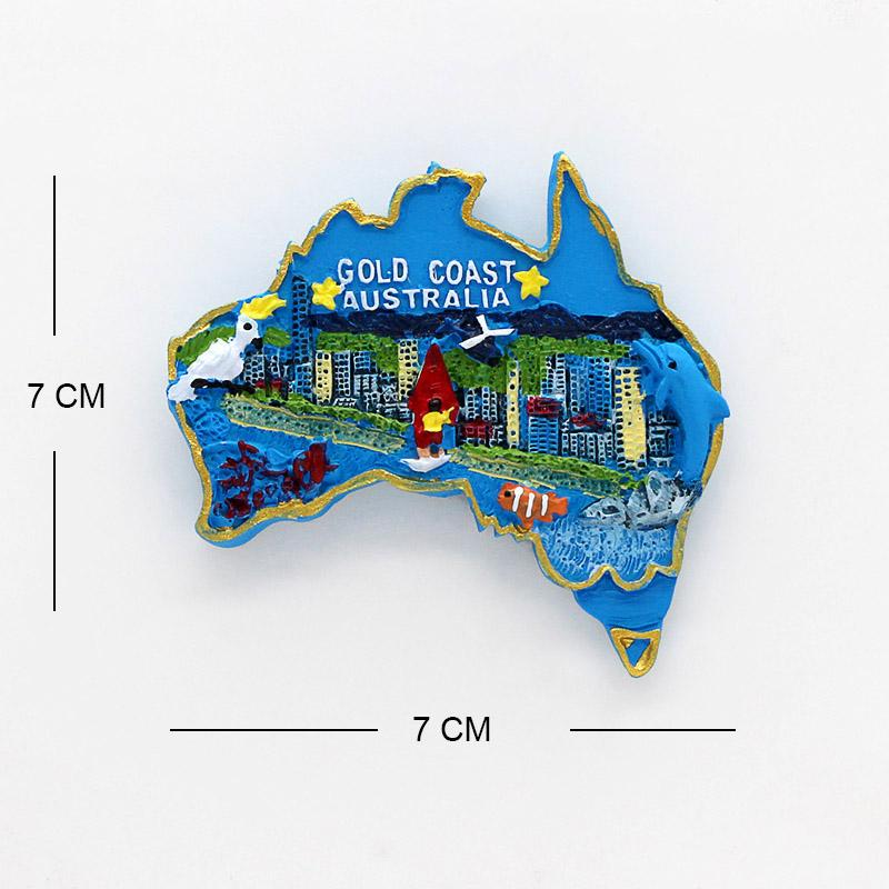Australia cangur Opera din Sydney suvenir magneți de frigider 3D magnetici frigider decorațiune casă Colecția Australia Cadou