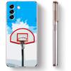 Basketball Court Sports Clear Silicone Phone Case For Samsung Galaxy S23 S22 5G S20 Ultra S21 FE 5G S10E S9 S8 S10 Plus Cover