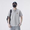 Latest Summer T-shirt Relaxed Fit Trendy Lapel Short-sleeved POLO Top T-shirt