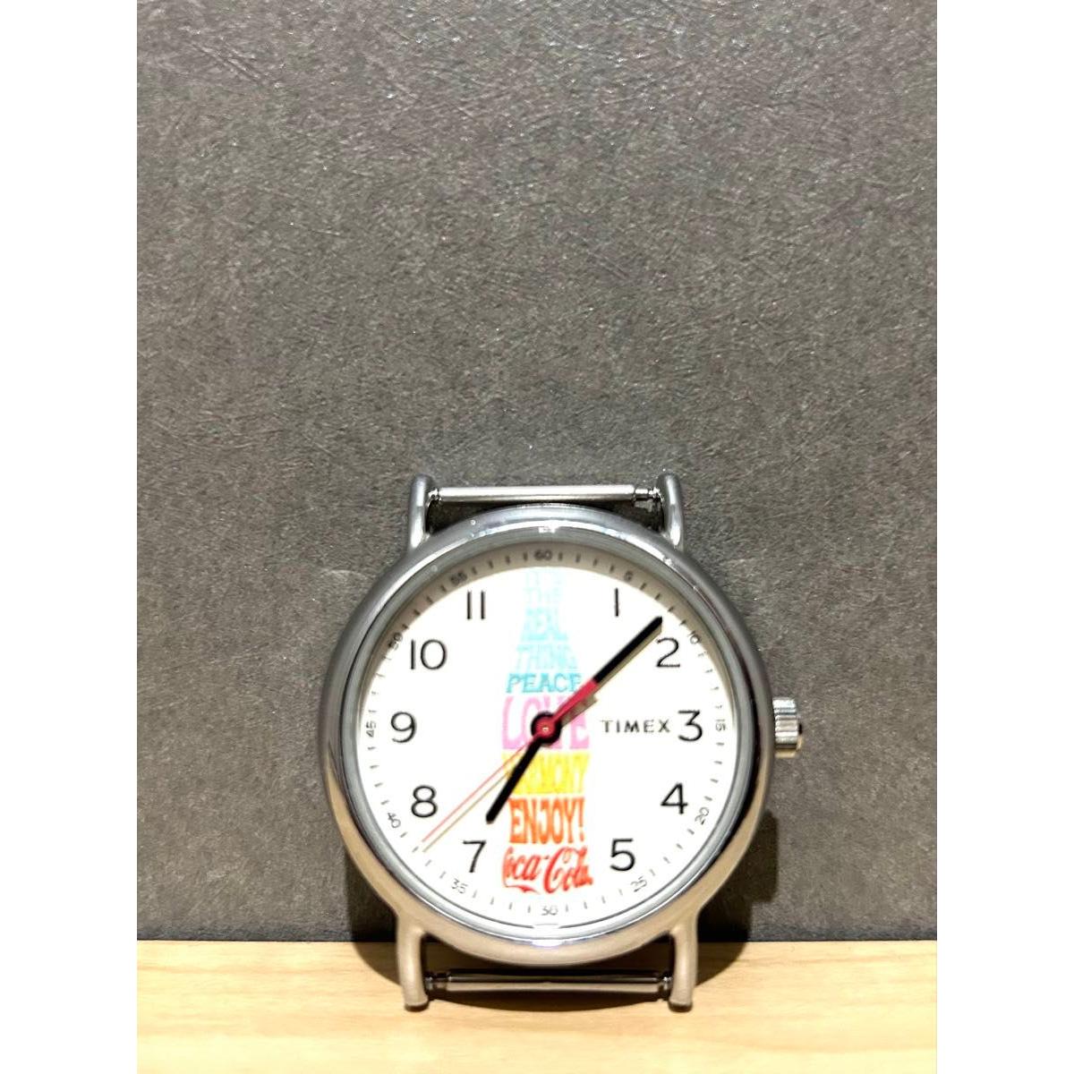 TIMEX Q Watch Coca-Cola 1971 Collaboration Quartz