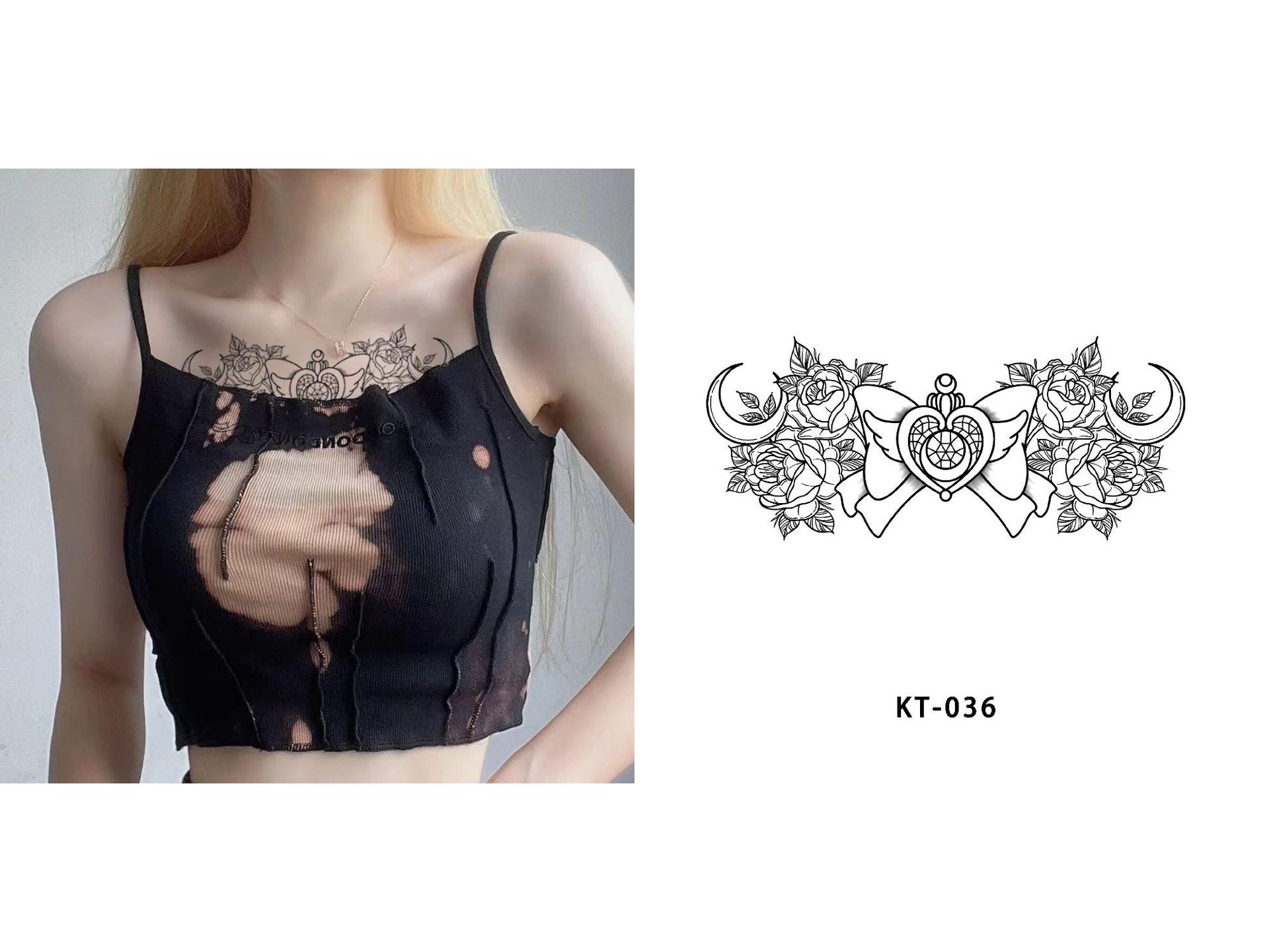 

Водонепроницаемые аниме татуировки Лолиты с цветами - Прочные наклейки на руки для мужчин и женщин 19 x 11.5 cm