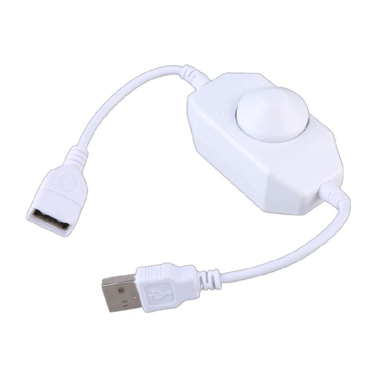 USB LED Knob Dimmer DC5V Ribbon Brightness Adjustable Switches Controller
