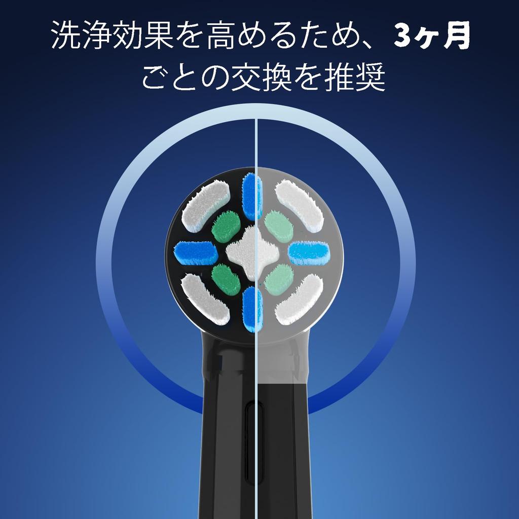 Compatible with Oral-B iO Replacement Brush Heads, White (8 Pieces) for Oral-B iO Series 2, 3, 4, 5, 6, 7, 8, 9, and 10